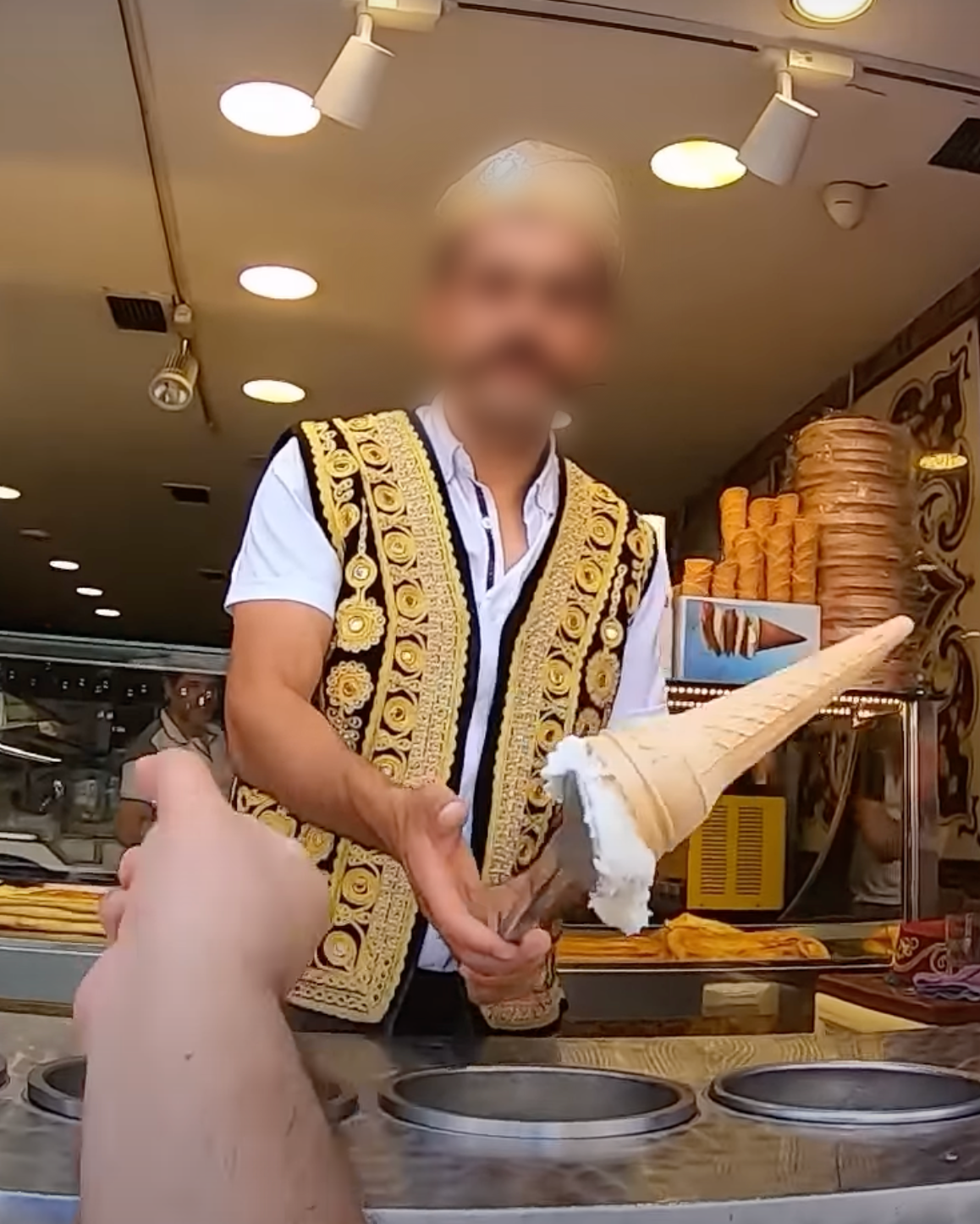 Turkish Ice Cream Vendor